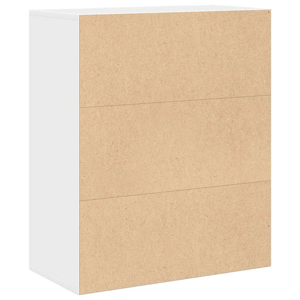 Bücherregal Weiß 60x30x71,5 cm