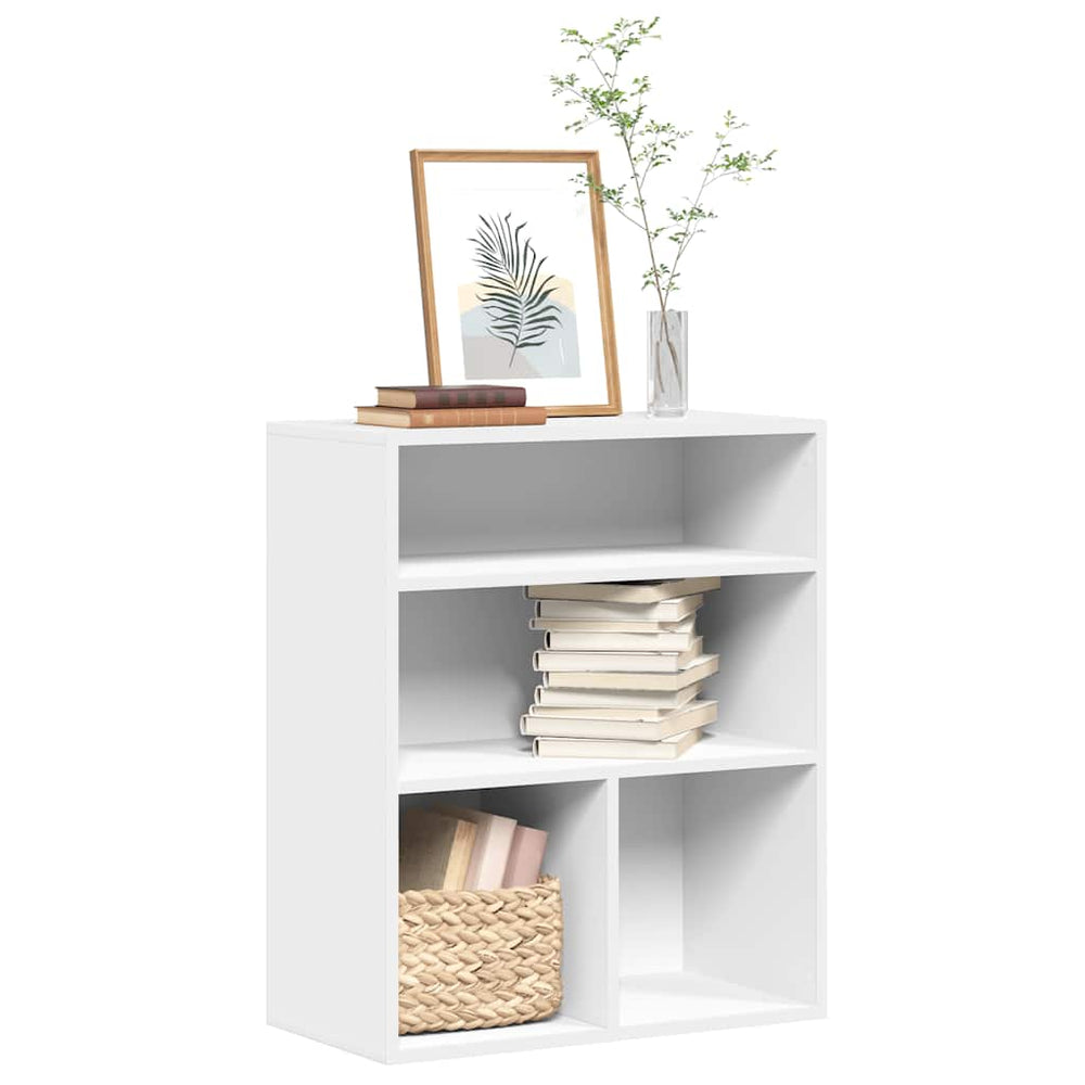 Bücherregal Weiß 60x30x71,5 cm