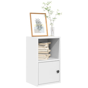 Weißes Bücherregal 31x24x52 cm