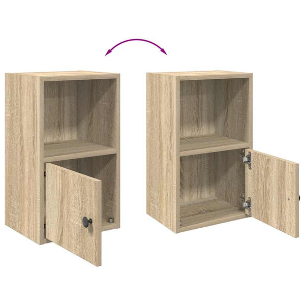 Bücherregal Sonoma Eiche 31x24x52 cm