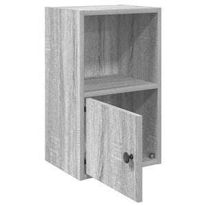 Bücherregal Grau Sonoma 31x24x52 cm