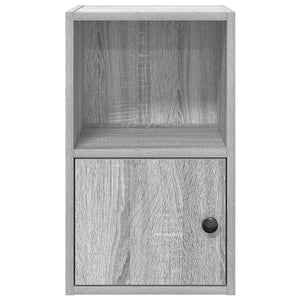 Bücherregal Grau Sonoma 31x24x52 cm