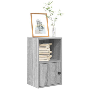 Bücherregal Grau Sonoma 31x24x52 cm