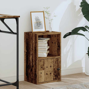 Bücherregal in Altholz-Optik, 31x24x52 cm