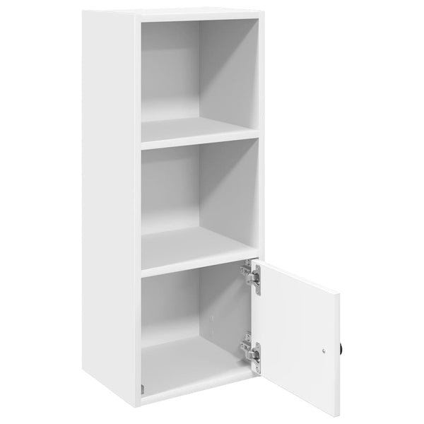 Weißes Bücherregal 31x24x77 cm