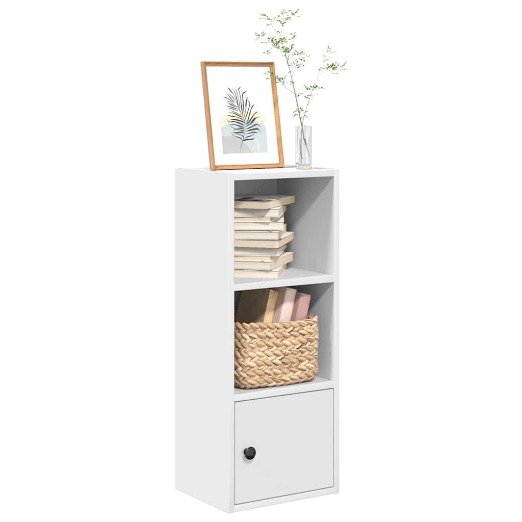 Weißes Bücherregal 31x24x77 cm