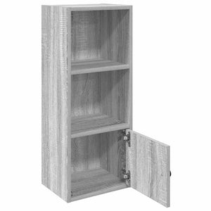 Bücherregal Grau Sonoma 31x24x77 cm