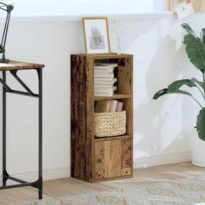 Bücherregal Altholz-Optik, 77 cm hoch