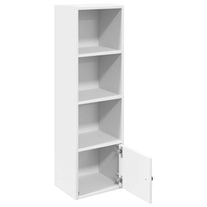Weißes Bücherregal 31x24x102 cm