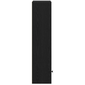 Bücherregal Schwarz Eichenoptik 102cm