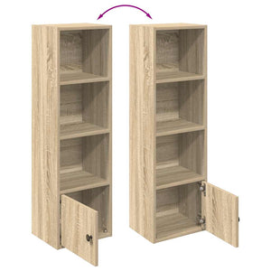 Bücherregal Sonoma Eiche 31x24x102 cm