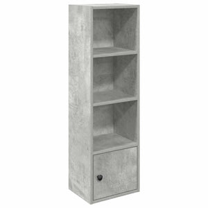 Bücherregal Betongrau 102 cm