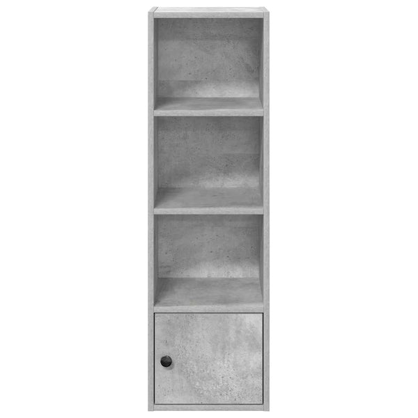 Bücherregal Betongrau 102 cm