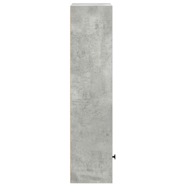 Bücherregal Betongrau 102 cm