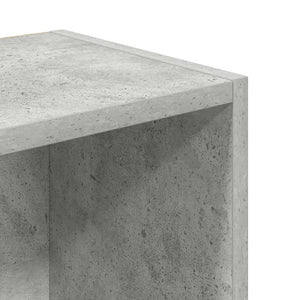 Bücherregal Betongrau 102 cm