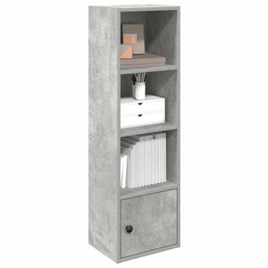 Bücherregal Betongrau 102 cm