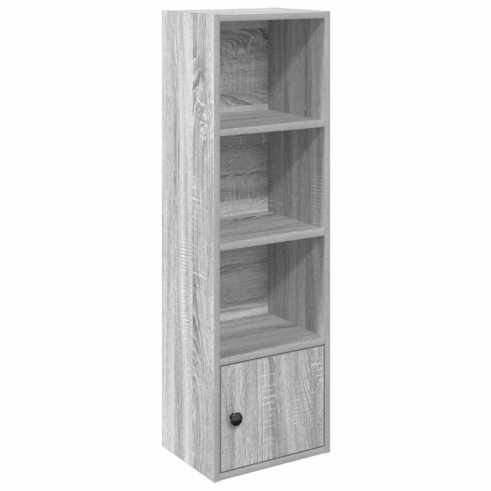 Bücherregal Grau Sonoma 31x24x102 cm