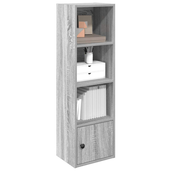 Bücherregal Grau Sonoma 31x24x102 cm
