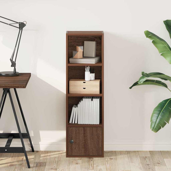 Bücherregal Braun Eichenoptik 102 cm