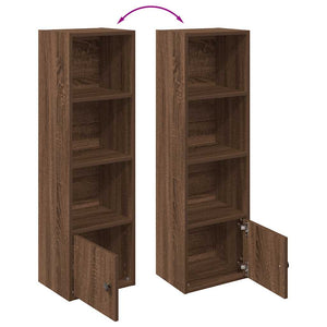 Bücherregal Braun Eichenoptik 102 cm