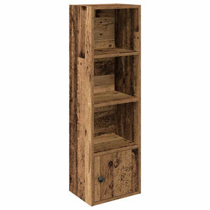 Bücherregal Altholz-Optik, 102 cm hoch
