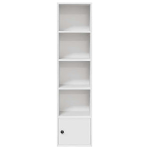 Weißes Bücherregal 31x24x127 cm