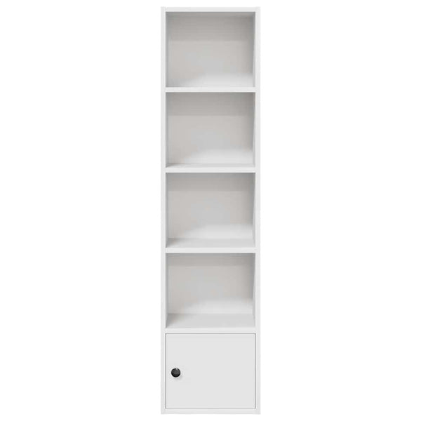 Weißes Bücherregal 31x24x127 cm