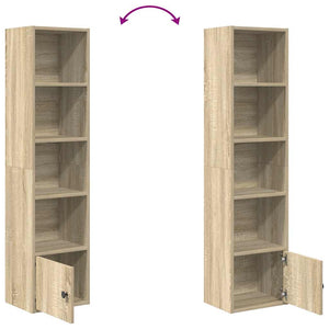 Bücherregal Sonoma Eiche 127cm