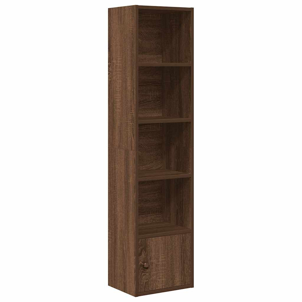 Bücherregal Braun Eichenoptik 127cm