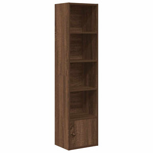 Bücherregal Braun Eichenoptik 127cm