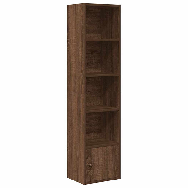 Bücherregal Braun Eichenoptik 127cm