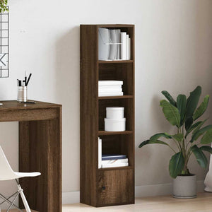 Bücherregal Braun Eichenoptik 127cm