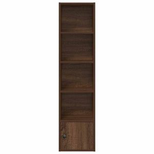 Bücherregal Braun Eichenoptik 127cm
