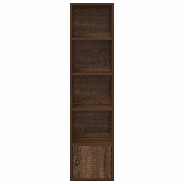 Bücherregal Braun Eichenoptik 127cm