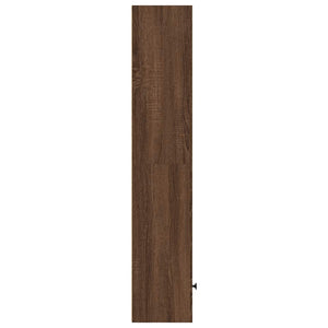 Bücherregal Braun Eichenoptik 127cm
