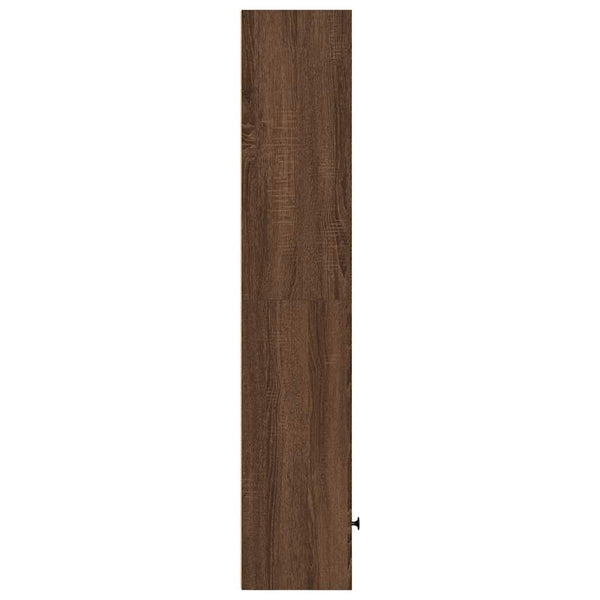Bücherregal Braun Eichenoptik 127cm