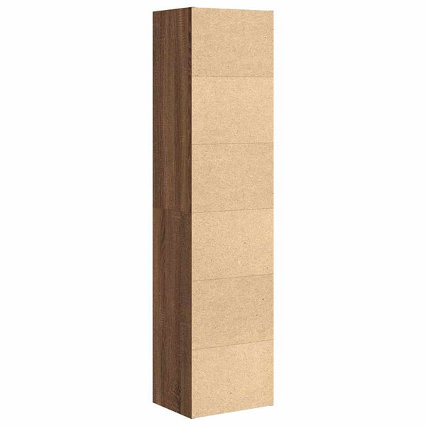 Bücherregal Braun Eichenoptik 127cm