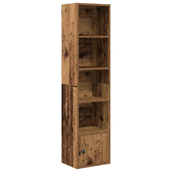 Bücherregal Altholz-Optik 127cm