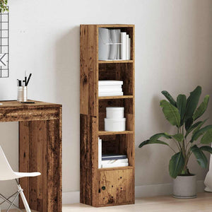 Bücherregal Altholz-Optik 127cm