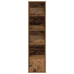 Bücherregal Altholz-Optik 127cm
