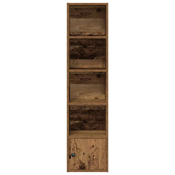 Bücherregal Altholz-Optik 127cm