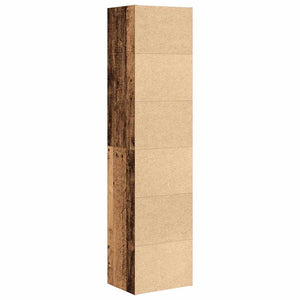 Bücherregal Altholz-Optik 127cm