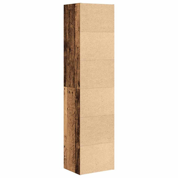 Bücherregal Altholz-Optik 127cm