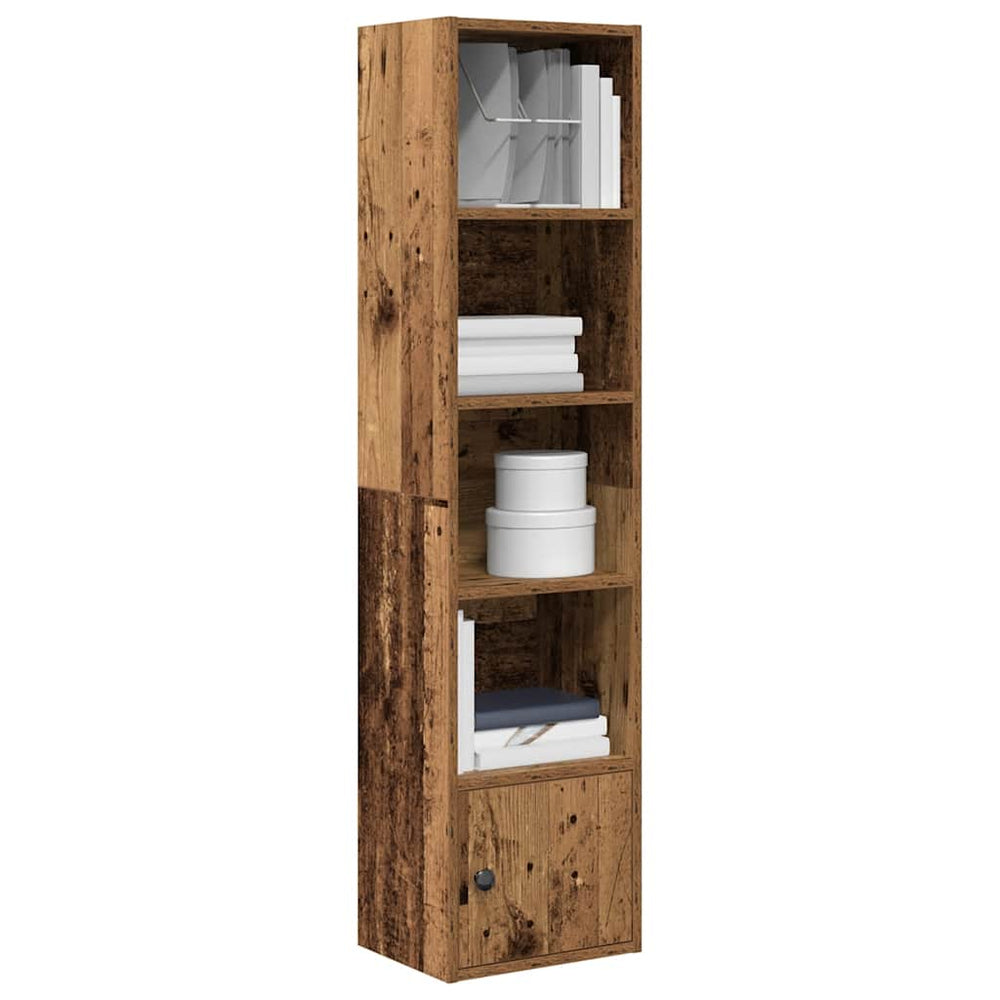 Bücherregal Altholz-Optik 127cm