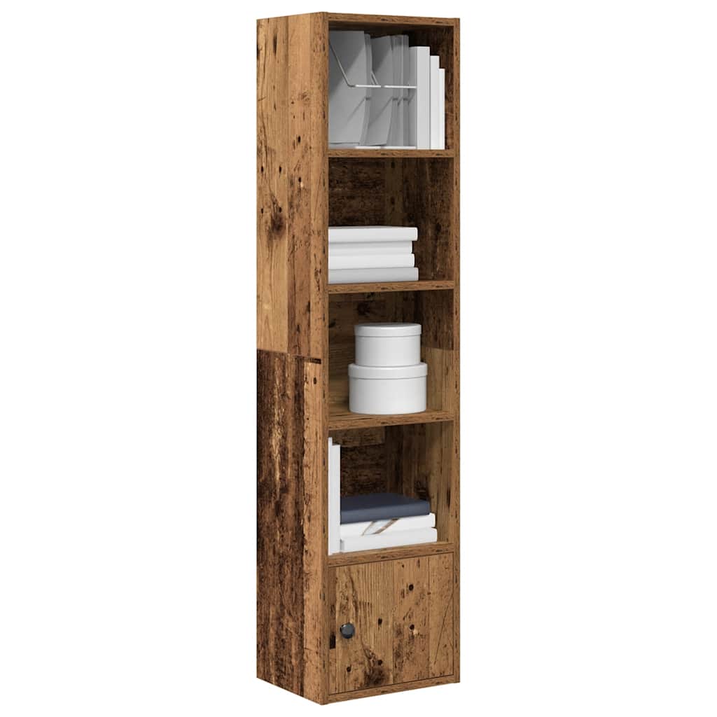 Bücherregal Altholz-Optik 127cm