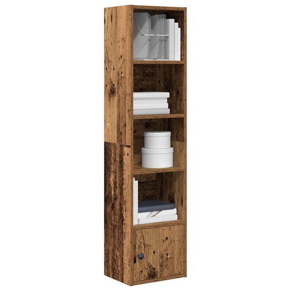 Bücherregal Altholz-Optik 127cm