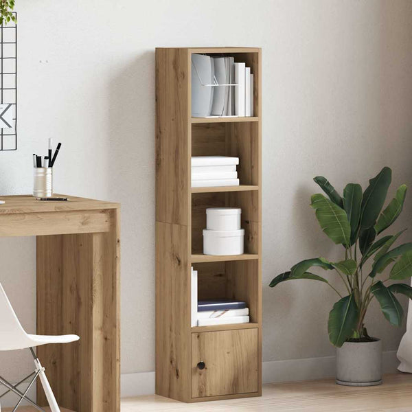 Bücherregal Artisan Eiche 31x24x127 cm