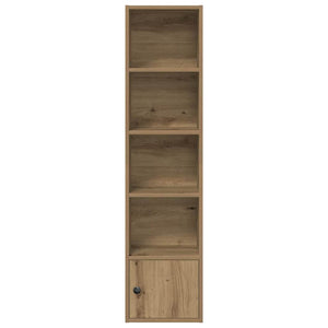 Bücherregal Artisan Eiche 31x24x127 cm