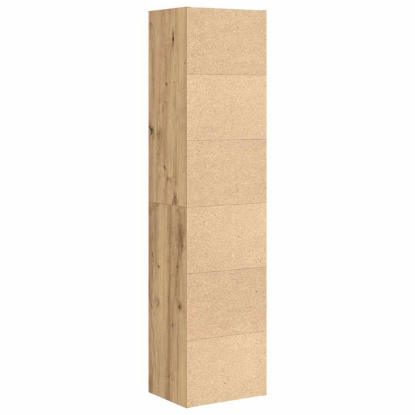 Bücherregal Artisan Eiche 31x24x127 cm