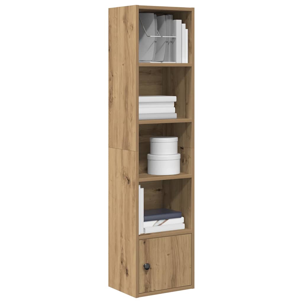 Bücherregal Artisan Eiche 31x24x127 cm